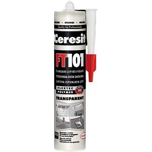 Adeziv universal CERESIT FT 101, transparent, 280 ml