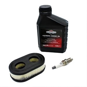 Kit ingrijire motor, ulei motor SAE 30, filtru aer, bujie, 550E, 550EX, 575EX, Briggs & Stratton 
