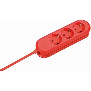 Prelungitor standard BACHMANN Smart 3XCEE7, 1.5mm, 3m, rosu