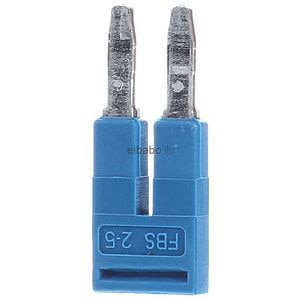 Jumper PHOENIX CONTACT 3036877, 2 borne, 5mm, albastru, 50buc