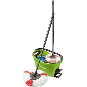 Set galeata cu storcator + mop + maner VILEDA Easy Wring Turbo Colors, verde