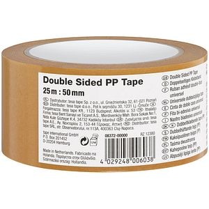 Banda dublu adeziva TESA PP EC, 25 m x 50 mm