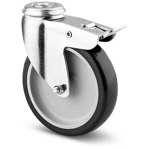 Roata pivotanta TENTE, poliuretan, 50 mm, 50 kg, gri