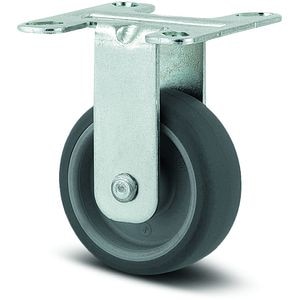 Roata fixa TENTE, poliuretan, 50 mm, 50 kg, gri