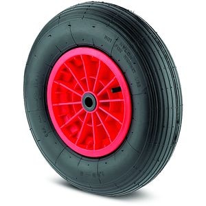 Roata pneumatica TENTE, cauciuc, 400 mm, 300 kg, negru