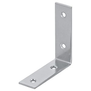 Coltar plat SUKI, 60 x 60 x 17 mm, zincat alb