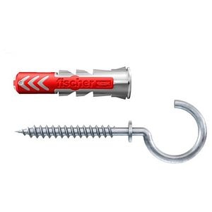 Surub cu diblu universal FISCHER DuoPower, 5 x 40mm, 8buc