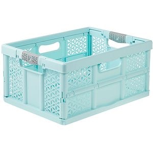 Cutie depozitare KEEEPER Eco S, 35 x 48.5 x 23 cm, albastru deschis