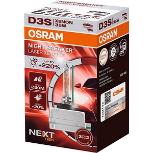 Bec auto Xenon OSRAM Night Breaker Laser, D3S, 4500K, 35W, 12V, 1buc