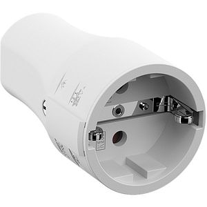 Cupla BACHMANN CEE7, 16A, demontabila, alb