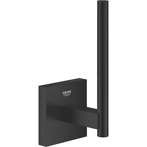 Suport hartie igienica GROHE Start Cube 409792430, metal, negru