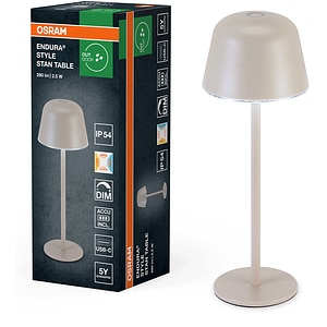 Lampa masa LED OSRAM, 2.5W, 280lm, Wi-Fi, exterior, bej