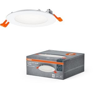 Spot incastrat OSRAM, 8W, 550lm, lumina neutra, IP20, alb