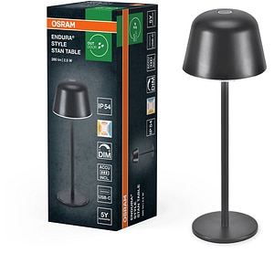 Lampa masa LED OSRAM, 2.5W, 280lm, Wi-Fi, exterior, gri antarcit