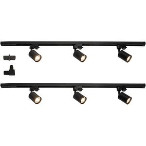 Sina OSRAM Elemental, 6 proiectoare, negru