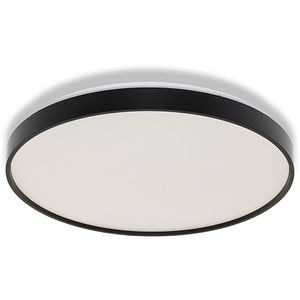 Plafoniera LED OSRAM Luxo, 36W, 1980lm, 4000K, IP20, negru