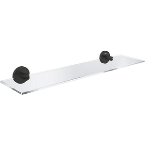 Raft baie GROHE Start 412022430, 53 cm, sticla, negru