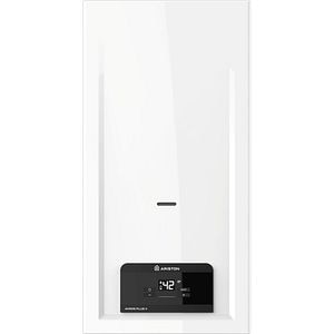 Instant apa calda pe gaz GPL, Ariston Akros Plus X 14, 14l/min, 23kW, alb