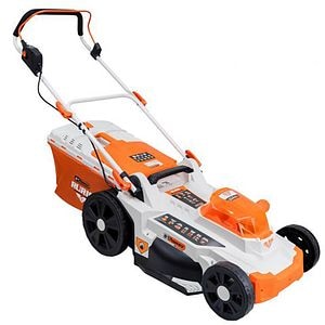 Masina de tuns iarba RURIS RXI4344E, fara acumulator, latime taiere 43cm, cos 50L, portocaliu