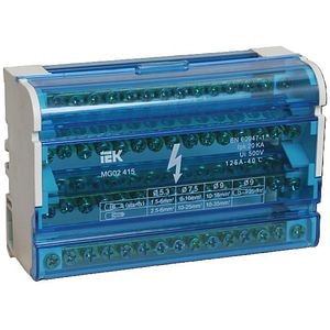 Conectori electrici IEK YND10-4-15-125, 125A, IP20, 400V