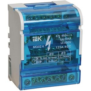 Conectori electrici IEK YND10-4-07-100, 100A, IP20, 400V