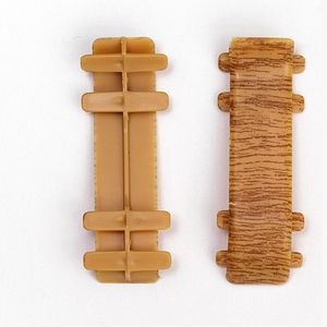 Accesorii plinta, PVC, stejar, cognac, 55 mm • Ideal