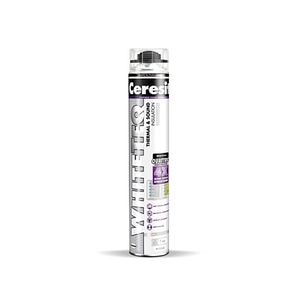 Spuma poliuretanica Whiteteq, aplicare cu pistol, 750 ml, alb  Ceresit