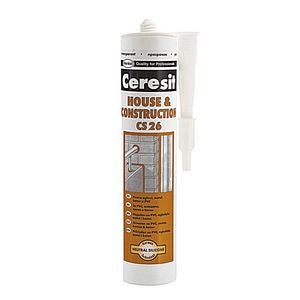 Silicon Pentru Ferestre/Usi, Transparent, Aplicare Pistol, 300 Ml  Ceresit 