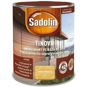 Lazura pentru lemn, stejar deschis, 0.75 l • Sadolin