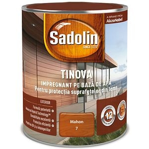 Lazura pentru lemn, mahon, 0.75 l • Sadolin