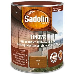 Lazura pentru lemn, nuc, 0.75 l • Sadolin