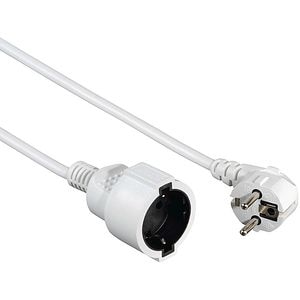 Prelungitor fisa HAMA 47866, 1 priza, 5m, alb