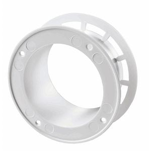 Flansa plastic, 100 mm, alb 