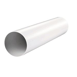 Tubulatura rigida PVC, 100 mm, 1 m, alb