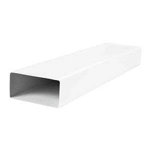 Tubulatura rectangulara PVC, 60 x 120 mm, 0.35 m, alb