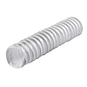 Tub flexibil hota PVC, 102 mm, 2.5 m, alb