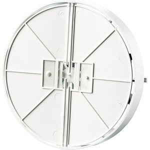 Clapeta antiretur fluture VENTS KO1 100, plastic, D 100 mm, alb