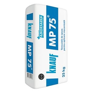 Tencuiala mecanizata MP 75, Alb, 25 kg  Knauf