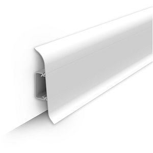 Plinta Wood Class KN59, PVC, alb, 2.2 m