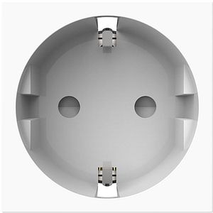 Modul priza simpla Livolo VL-FCTC16A-2WP, 16A, alb