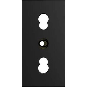 Modul priza simpla Livolo VL-FCTL16A-1BP, model italian, 16A, negru