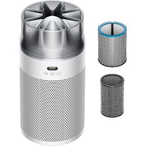 Purificator aer compact DYSON Hushjet HJ10, 10 trepte viteza, Hepa, Wi-Fi, alb