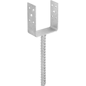 Suport stalp tip U DMX PSL 90 U, 91 x 100 mm, , grosime 5 mm, sarcina usoara