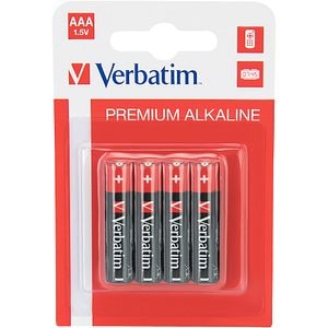 Baterie alcalina VERBATIM 49920, AAA, 1.5V, 4buc