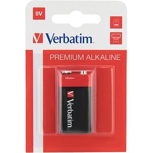 Baterie alcalina VERBATIM 49924, 9V, 9V, 1buc