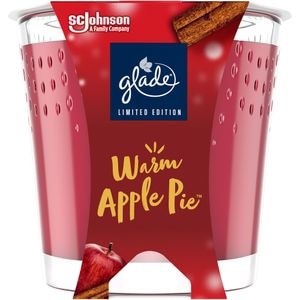 Lumanare parfumata GLADE Warm Apple Pie, 129 g