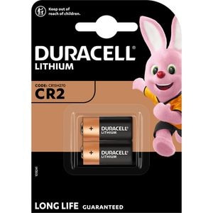 Baterii Litiu DURACELL CR2, Long Lasting Power, 3V, 2 bucati