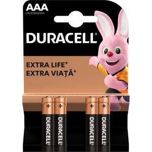 Baterii DURACELL AAAK4 Basic Duralock, 4 bucati