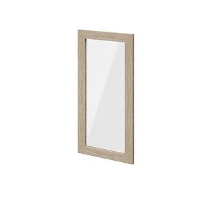 Usa dresing transparenta, sticla, stejar, 37 x 75 cm • GoodHome Atomia