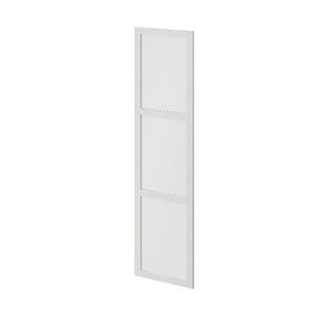 Usa dressing, sticla opaca, alb, W50Xh187 cm • GoodHome Atomia
